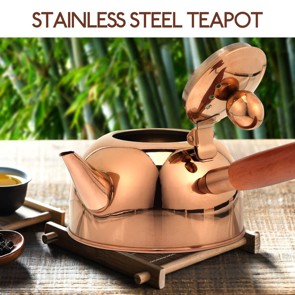 Side Pot Stove Top Kettle Tea Kitchen Teapot