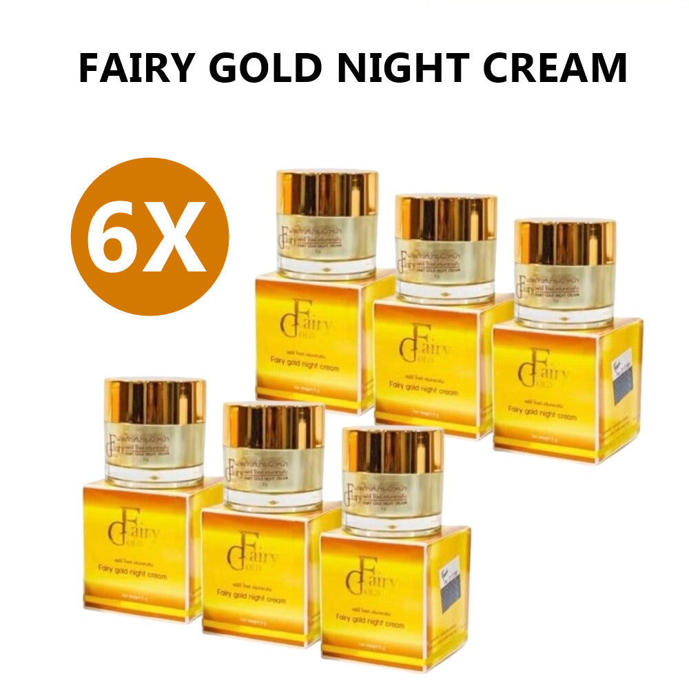 6 PCS. Fairy Gold Facial Night Cream Skin — main product photo