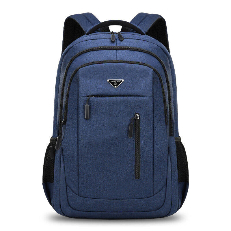Waterproof Backpack Mens Laptop Schoolbag Business Travel Shoulders
