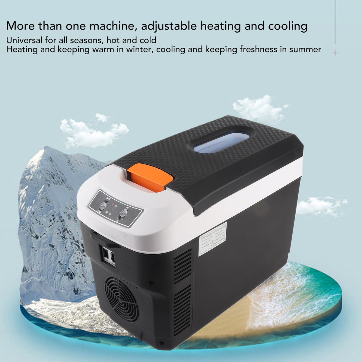 Mini Fridge 12L Compact Portable For Car And — product photo 3 of 12