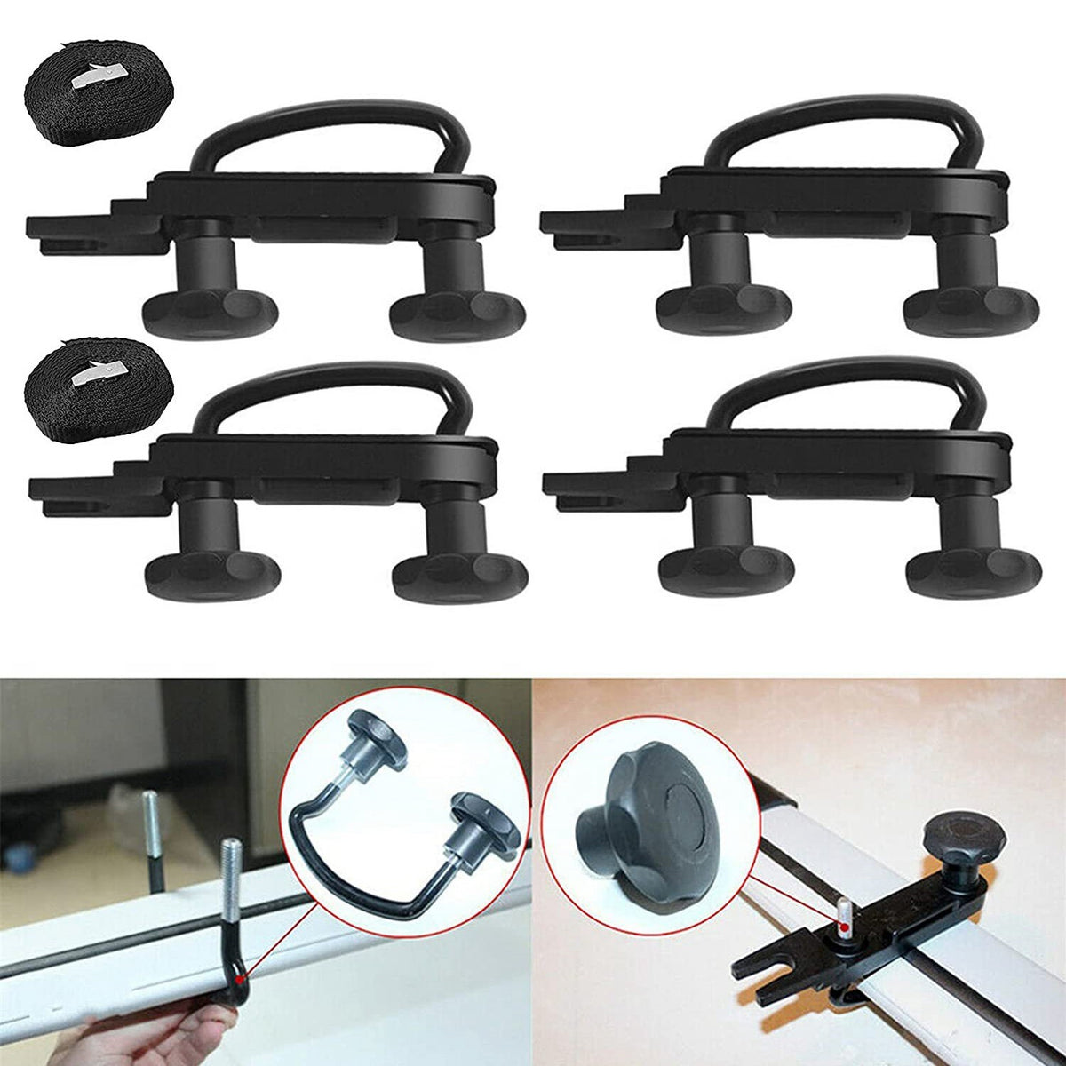 4 PCS Car Roof Luggage Accessories Van Mounting — product photo 4 of 8