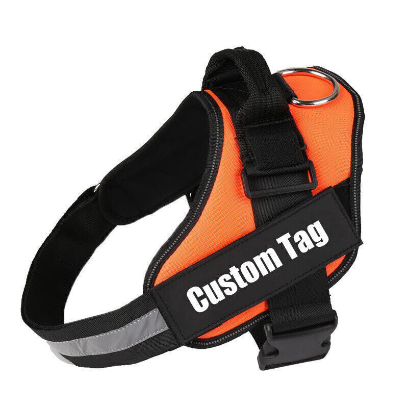 Personalized Dog Harness NO PULL Reflective Breathable Puppy