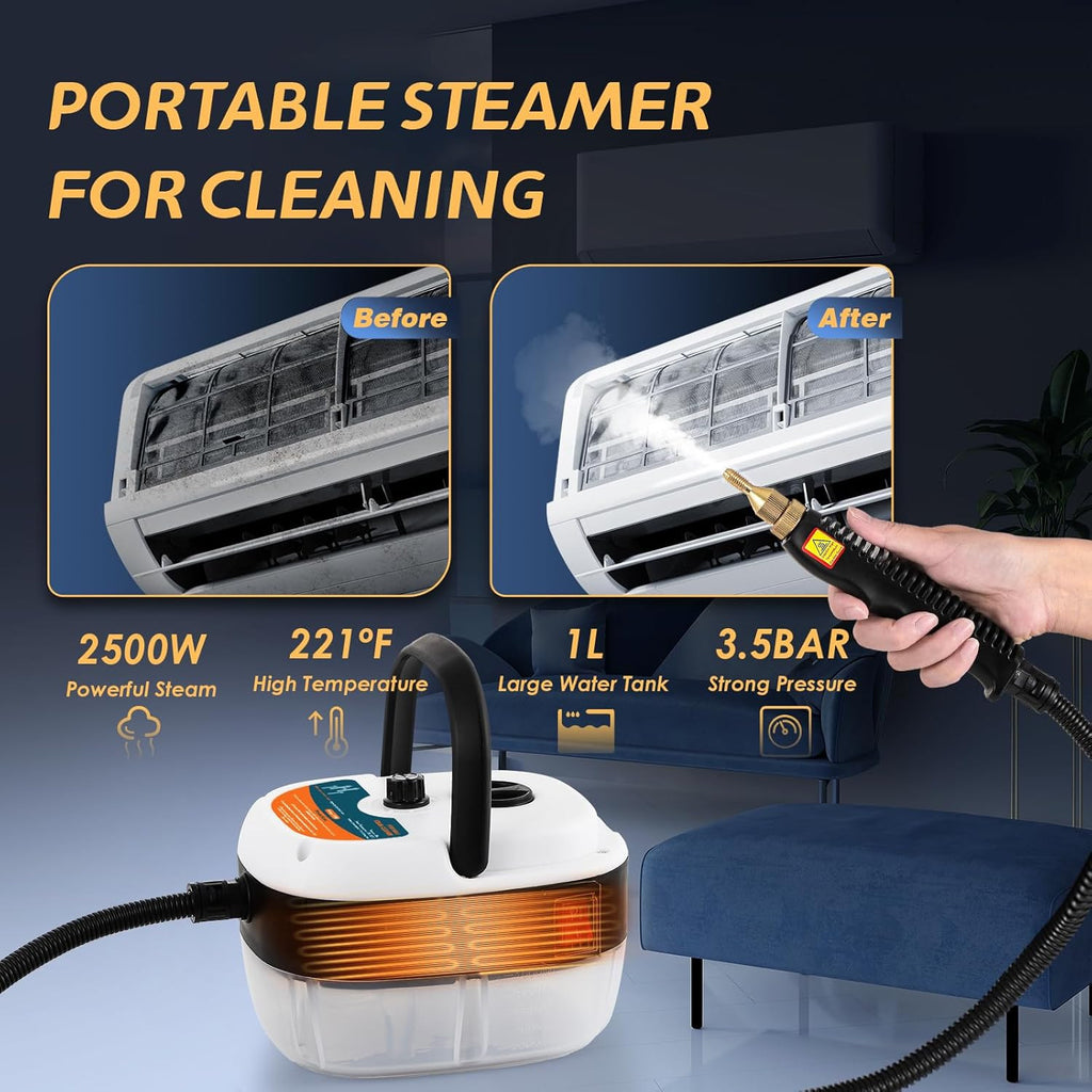2500W Handheld Steam Cleaner — product photo 2 of 7