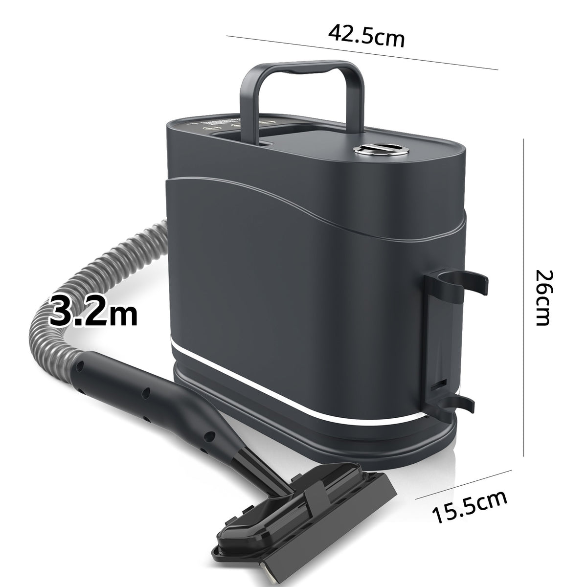 Steam Cleaner 1500W Handheld High Pressure Steamer for — product photo 7 of 8