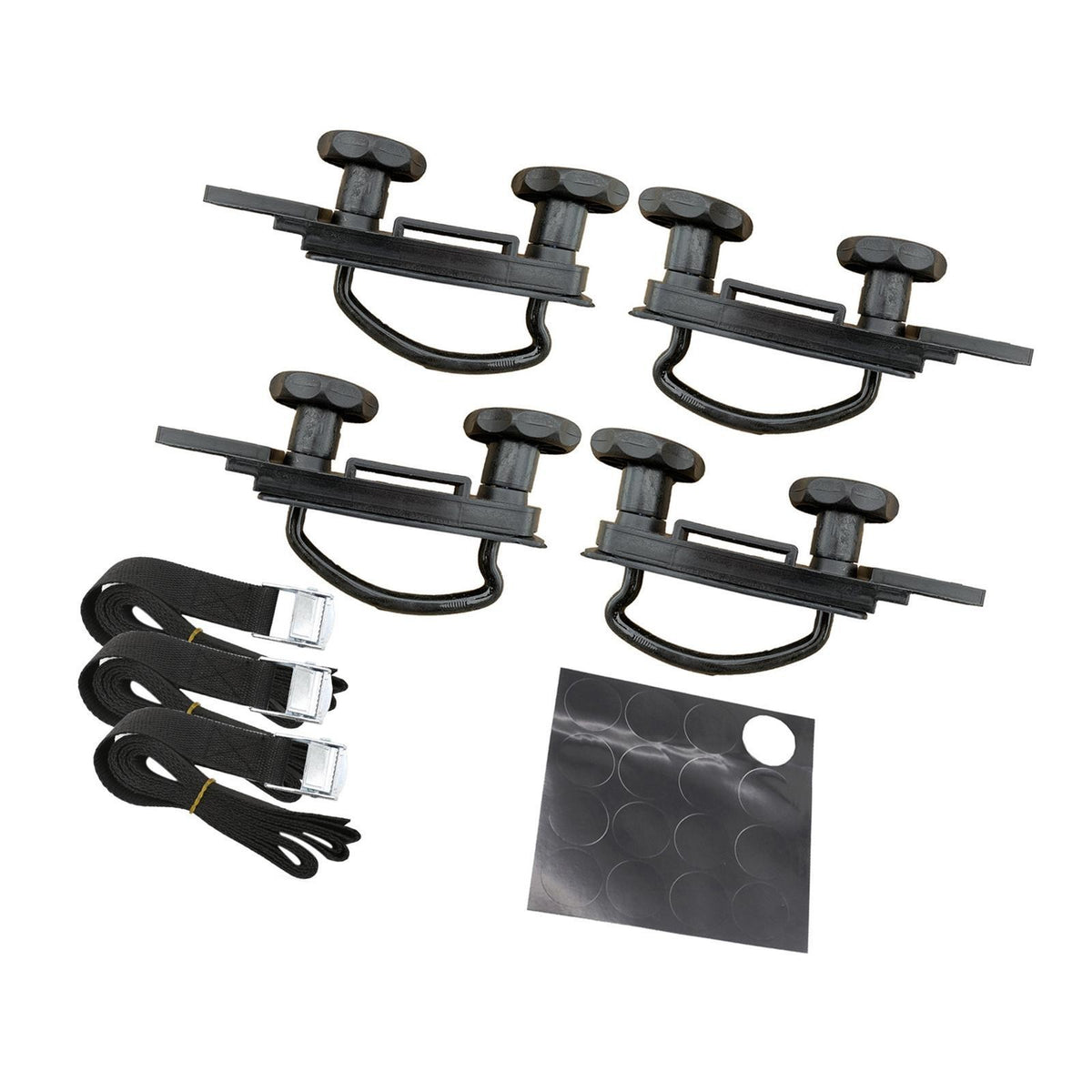 4x Roof Box U Bolt Clamps Universal Installation — main product photo